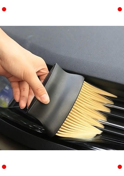 Yumuşak Kıllı Hassas Araç Detay Temizlik Fırçası