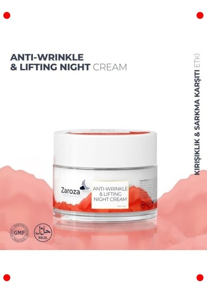 Kırışıklık & Sarkma Karşıtı Retinol Gece Kremi 50 ml fiyatları