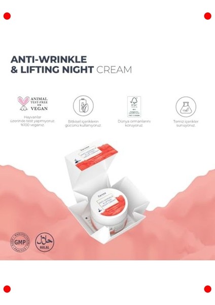 Kırışıklık & Sarkma Karşıtı Retinol Gece Kremi 50 ml modelleri