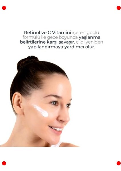 Kırışıklık & Sarkma Karşıtı Retinol Gece Kremi 50 ml indirimleri
