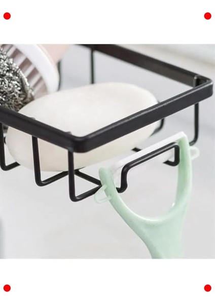 Paslanmaz Çelik Musluk Üstü Organizer - Sabun & Sünger indirimleri