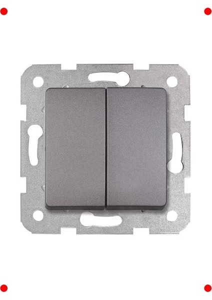 Granit Grisi Komütatör Anahtar Mekanizması ve Düğmesi