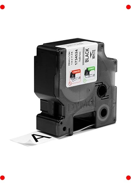 Esnek Naylon Etiket Şeridi 24 mm x 3.5 M fiyatları