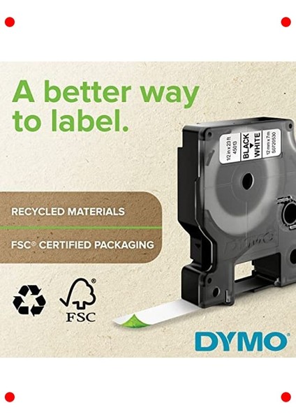 Esnek Naylon Etiket Şeridi 24 mm x 3.5 M modelleri