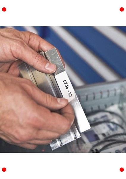 Esnek Naylon Etiket Şeridi 24 mm x 3.5 M fırsatları