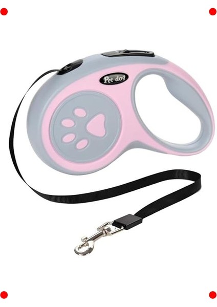 Otomatik Geri Çekilebilir Köpek Tasması 5 Metre