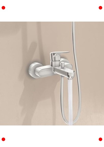 Krom Yuvarlak Banyo Musluğu fırsatları