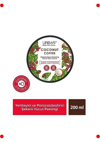 Hindistan Cevizi Kahveli Vegan Vücut Peelingi 280 gr fiyatları