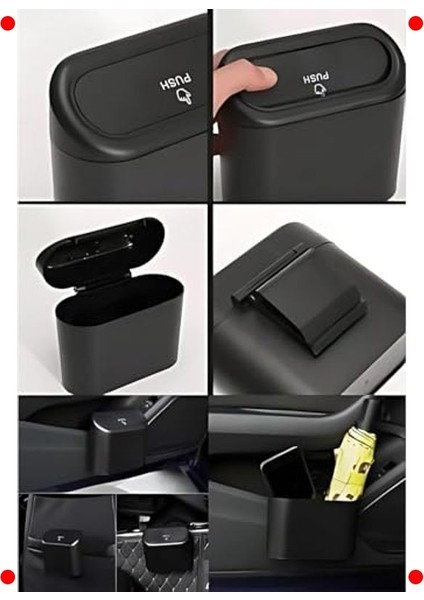 Araç Içi Katlanabilir ve Asılabilir Çöp Kovası indirimleri