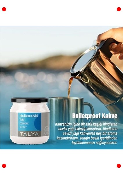 %100 Saf Soğuk Sıkım Katı Hindistan Cevizi Yağı 150ML fırsatları