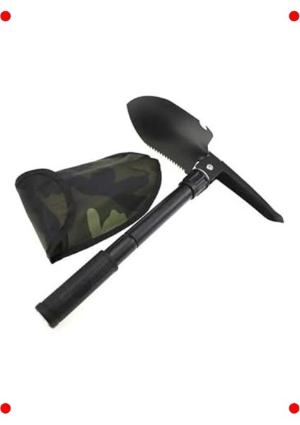 Portatif Katlanır Metal Kazma Kürek Seti Çantalı fırsatları