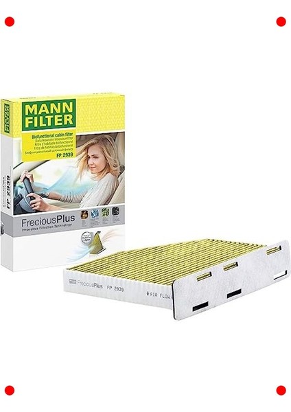 Anti-Alerjen Kabin Hava Filtresi - Üstün Koruma