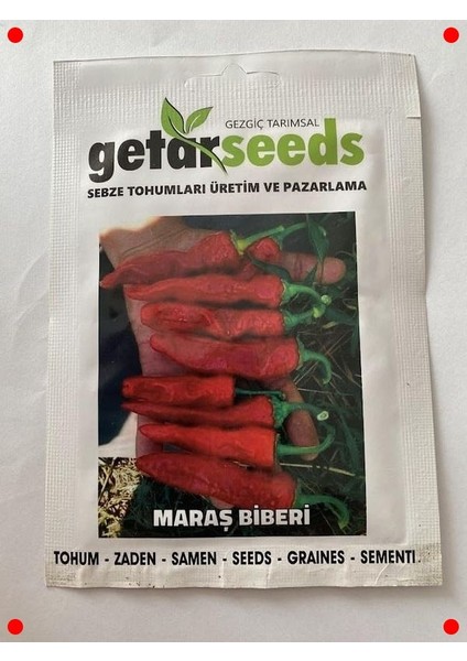 Maraş Biberi Tohumu - 5 gr - Geleneksel Lezzet fırsatları