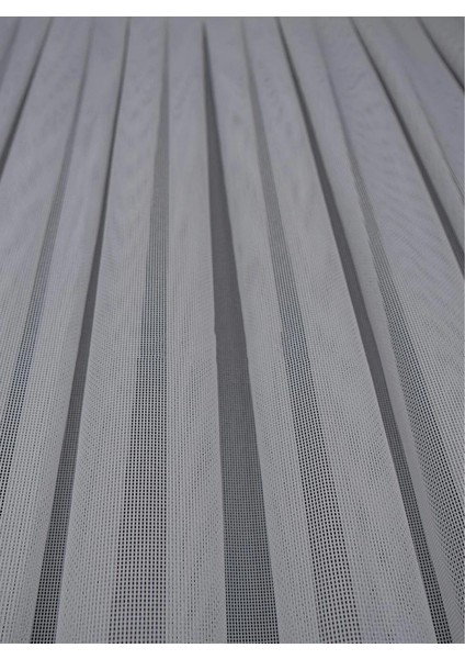 Lüx Linea Koleksiyon Modern Micro File Salon, Oturma Odası, Mutfak, Ofis Tül Perde 1x2,5 Normal Orta Pile modelleri