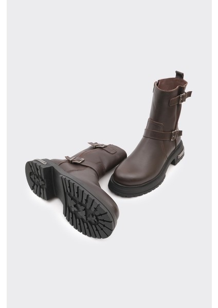 Hakiki Deri Fermuarlı Kadın Bot fırsatları