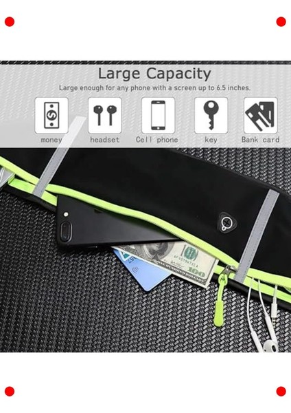 Koşu Kemer Çantası: Suya Dayanıklı, Çok Bölmeli & Reflektörlü fiyatları