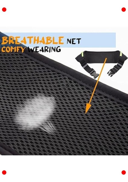 Koşu Kemer Çantası: Suya Dayanıklı, Çok Bölmeli & Reflektörlü fırsatları