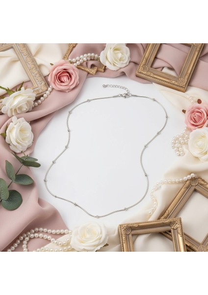 316L Paslanmaz Çelik Kadın Gümüş Kolye | Yusso fiyatları