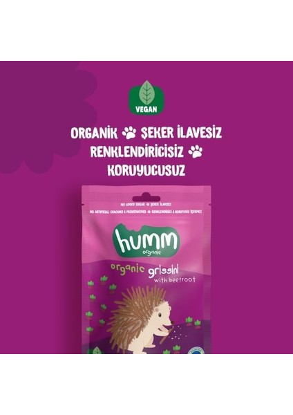 Humm Organik Vegan Pancarlı Grissini 55 gr fiyatları