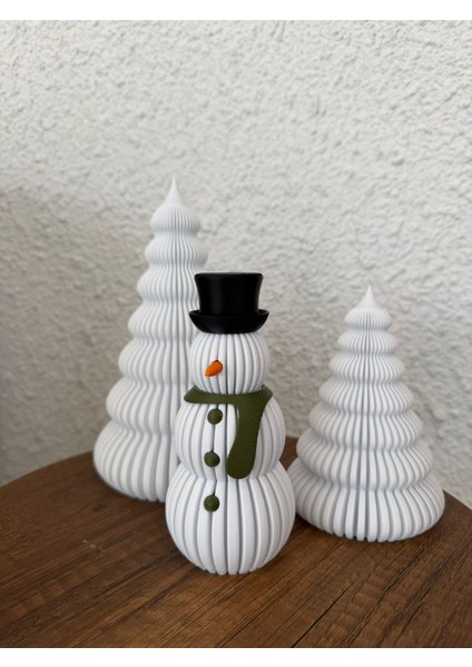 Kardan Adam Biblo (Tealight ile Kullanılabilir) indirimleri