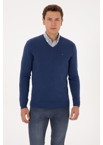 Erkek Indigo Kazak /triko 50313668-VR028