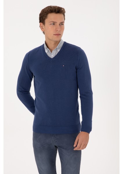 Erkek Indigo Kazak /triko 50313668-VR028 modelleri