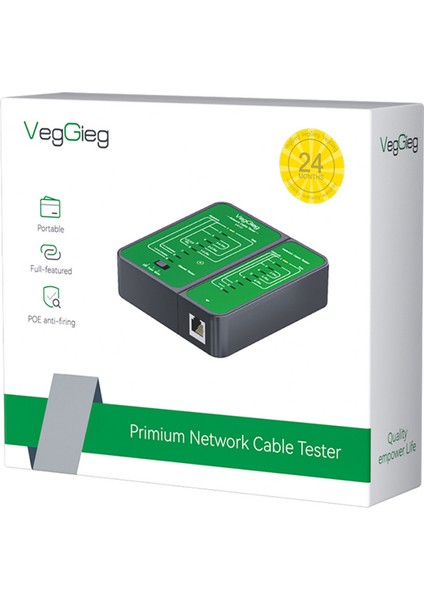 RJ45 RJ11 Uyumlu Cat6 Cat7 Cat8 Poe Destekli Network Ethernet Test Cihazı modelleri