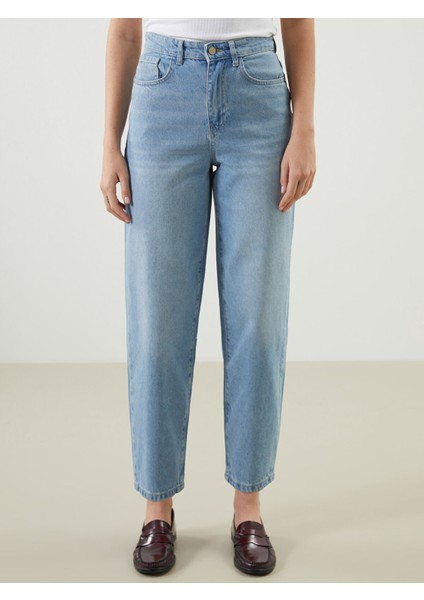 Yeni Sezon Balloon Fit Kadın Jean Pantolon fiyatları