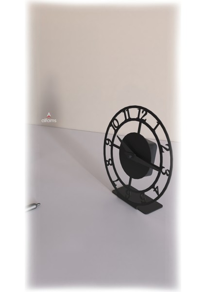 Metal Masaüstü Saat | Modern Dekoratif Tasarım | Sessiz Mekanizma fırsatları