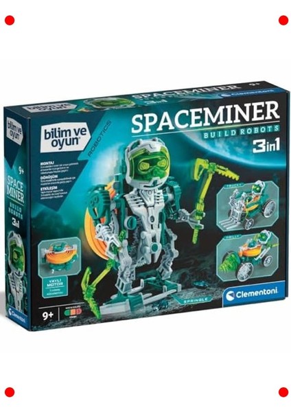 Eğitici Robotik Uzay Madenci Kiti