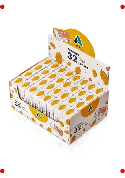 Mango Kokulu Silgi Toplu Paket 32 Adet fiyatları