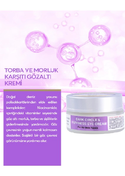 Torba ve Morluk Karşıtı Gözaltı Kremi fiyatları
