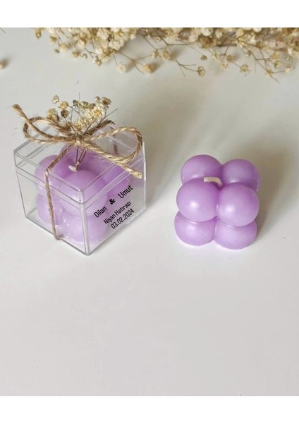 Hediyelik Mum 12’li Söz, Nişan, Kına, Mevlit, Yaş Hediyelik