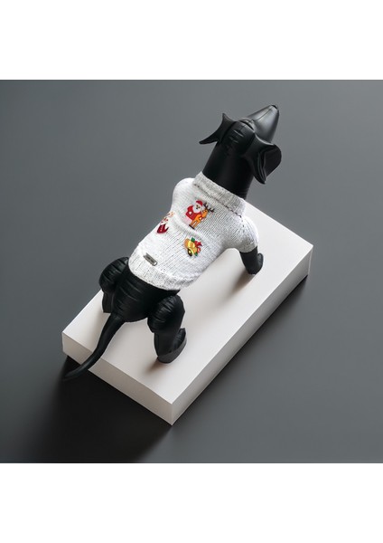 Kedi ve Köpek Için Beyaz Santa Bell Yeni Yıl / Noel Kazağı indirimleri