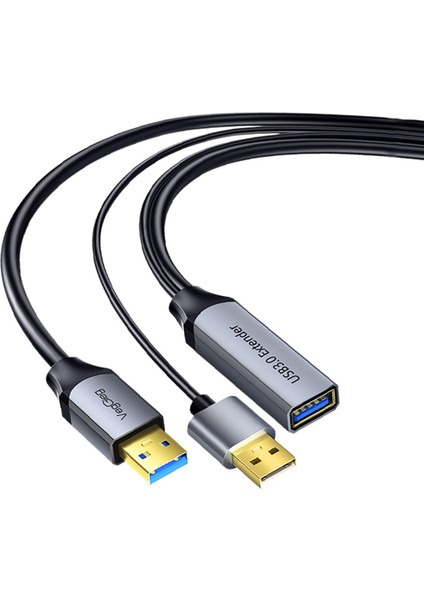USB 3.0 Uzatma Kablosu Sinyal Güçlendirici Extender Destekli USB-A Uzatıcı Kablo 20 Metre