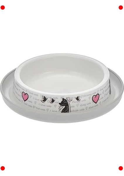 Şık Tasarım Evcil Hayvan Mama Kabı 210 ml