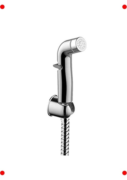 Spiralli Ayarlanabilir Debi Taharet El Duşu Seti