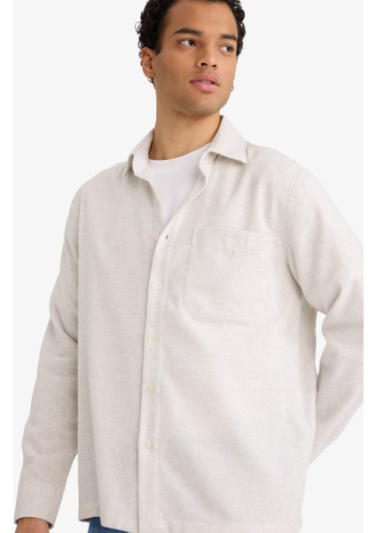 Regular Fit Flanel Uzun Kollu Gömlek G5922AX25WN modelleri