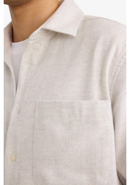 Regular Fit Flanel Uzun Kollu Gömlek G5922AX25WN fırsatları