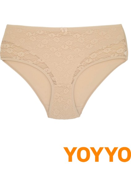 Kadın Battal 5'li Büyük Beden Külot Pamuklu, Dantel Detaylı Külot Kadın Iç Çamaşır fiyatları