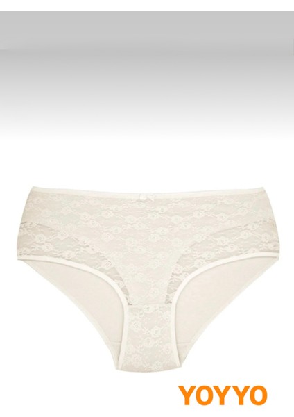 Kadın Battal 5'li Büyük Beden Külot Pamuklu, Dantel Detaylı Külot Kadın Iç Çamaşır indirimleri