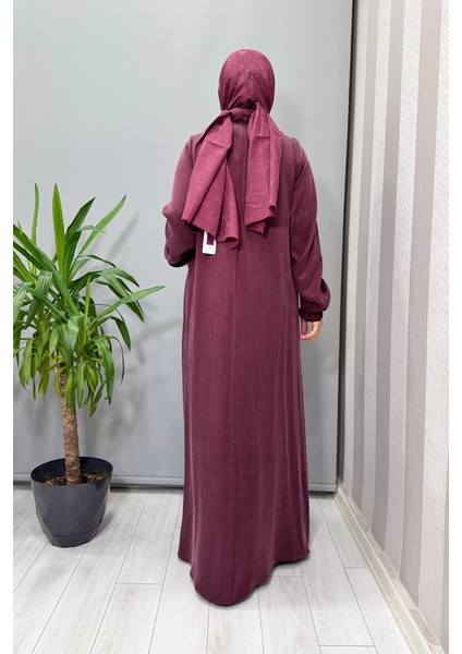 Cupro Ipek Elbise Plum T26K-4015 modelleri