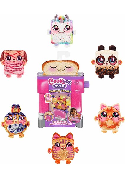 3 Adet Cookeez Tost Mis Srpz Waffle CDU12-23504