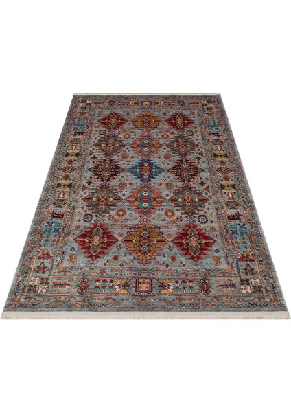 Halı Antique Aqua Makine Halısı - Renkli - 120X180 cm fiyatları