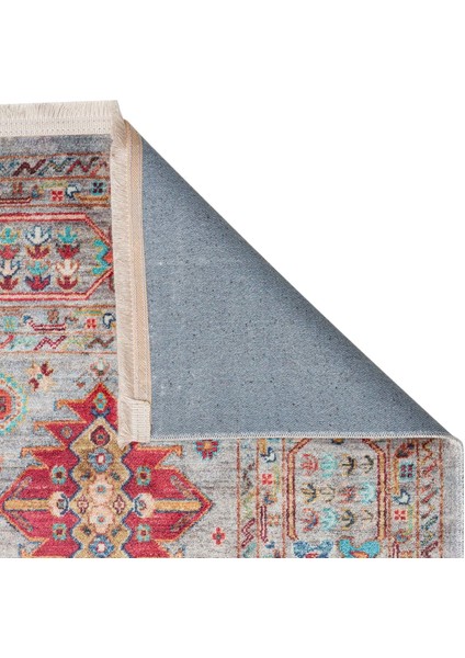 Halı Antique Aqua Makine Halısı - Renkli - 120X180 cm modelleri