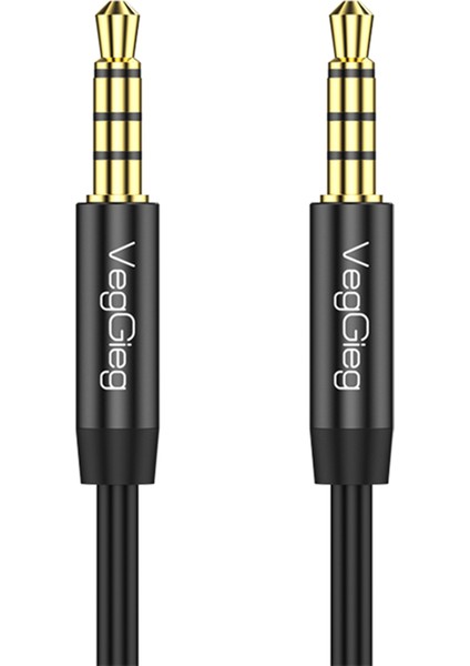 3.5mm Jack Trrs Hi-Fi Aux Mikrofon ve Ses Kablosu 2 Metre