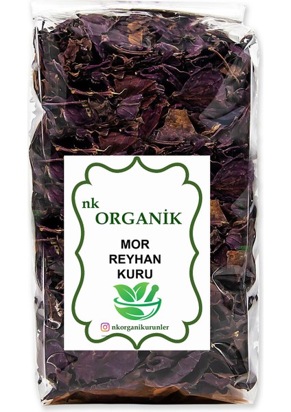 Reyhan Otu Mor (Ocimum Basilicum) 50GR
