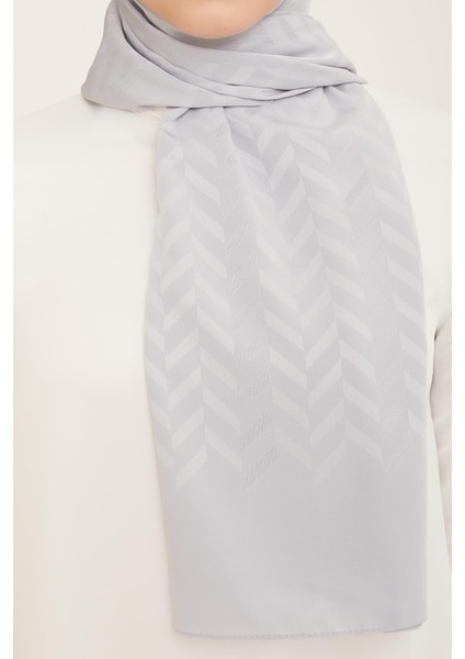 Trend J.capri Gümüş Rengi Desenli Şal 1 - 355 fiyatları