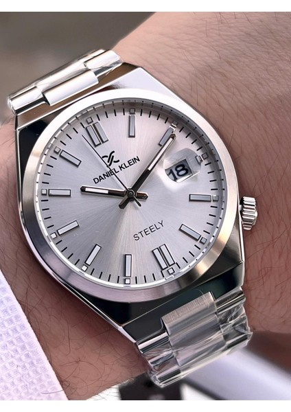 Italyan Tasarım Bileklik Hediyeli 2 Yıl Garantili 3 Atm Erkek Kol Saati ES.13861-10 fiyatları