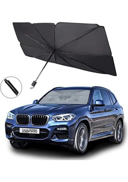Araç Şemsiyesi Bütün Araçlara Uyumlu Katlanabilir Şemsiye Güneşlik indirimleri